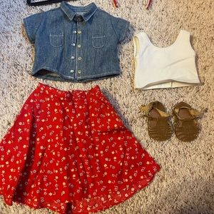 American Girl Play Outfit from 1998.